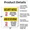 Signmission Gun Free Drug Free Zone Bilingual OSHA Security Notice Sign, Aluminum, 12in W x 18in L, 2PK OS-2PACK-SN-A-1218-L-11543 - alternate 3